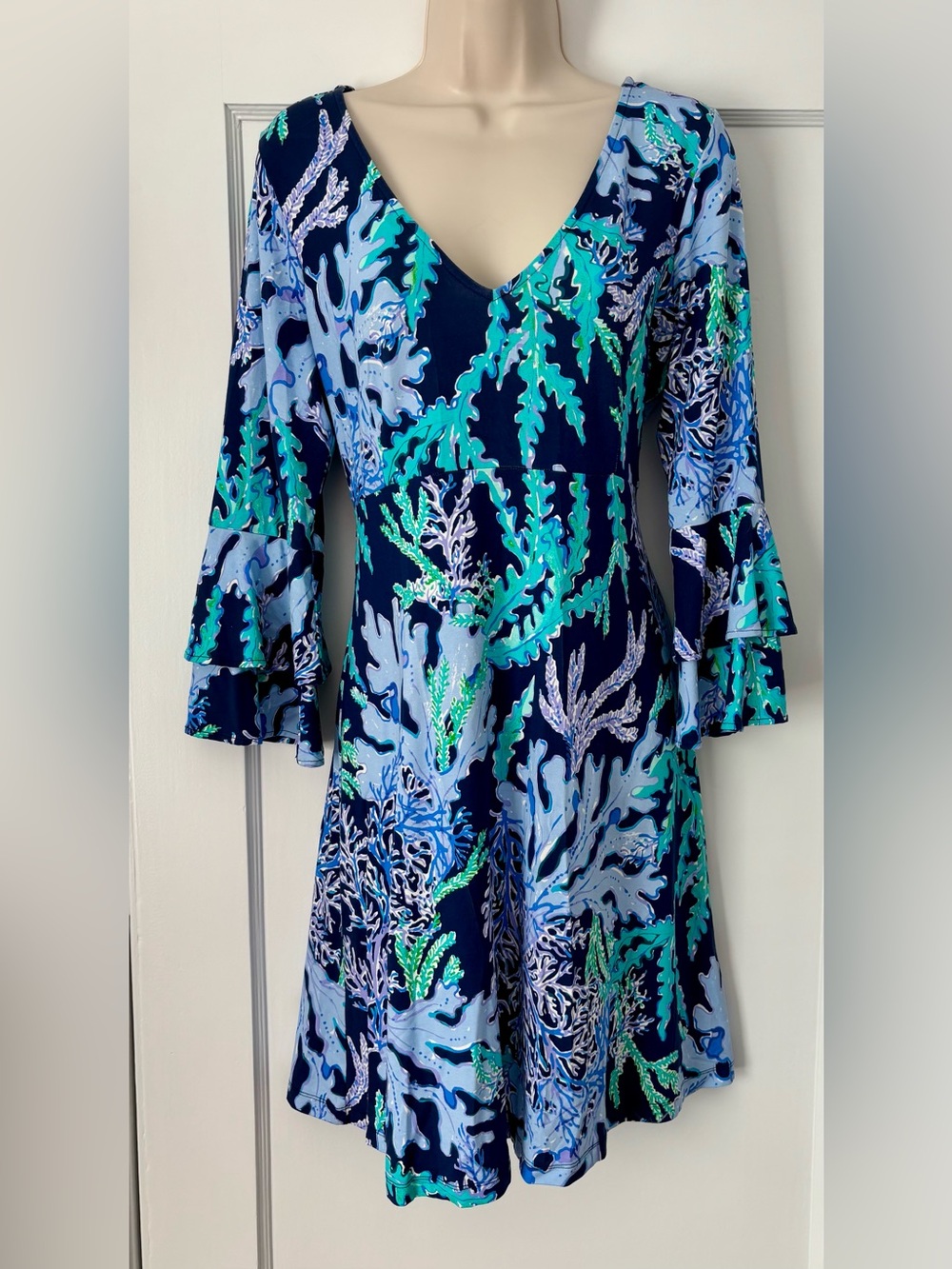 Lilly Pulitzer Raina Dress in “Indigo Swish” 💙🌊